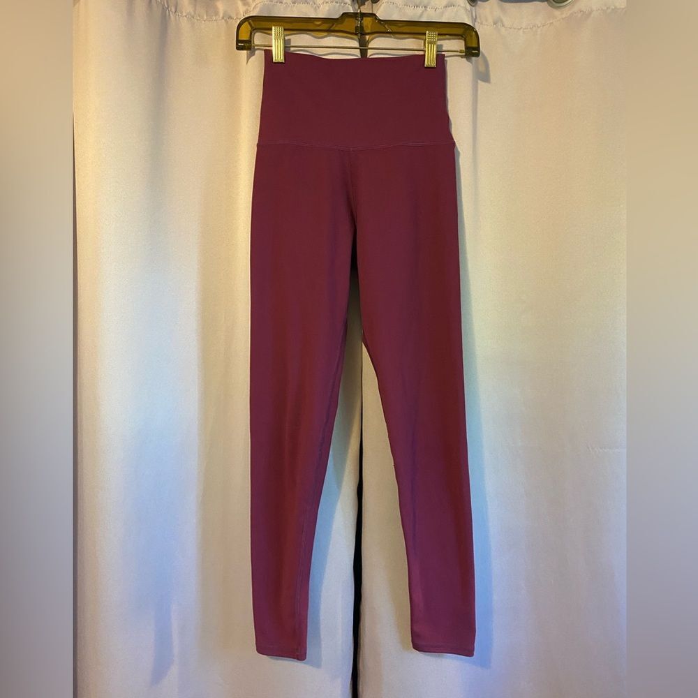Barre 3 Burgundy Leggings